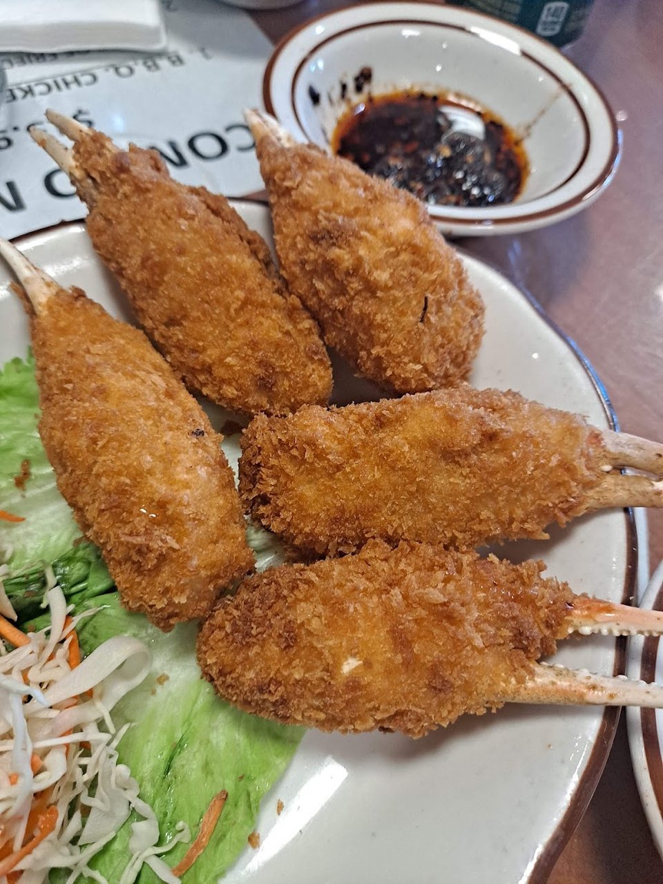 Fried Crab Legs