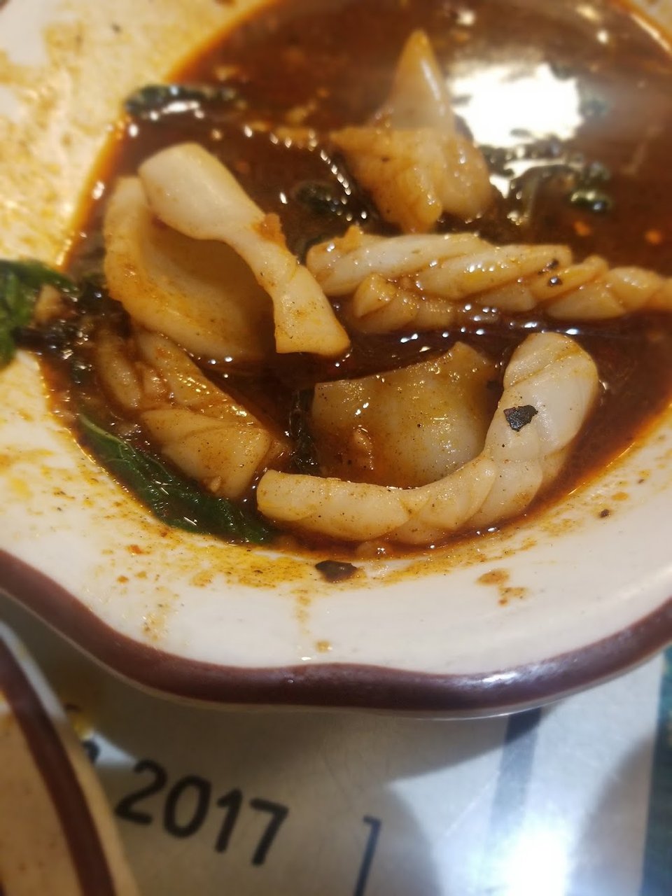 Squid with Chili Garlic